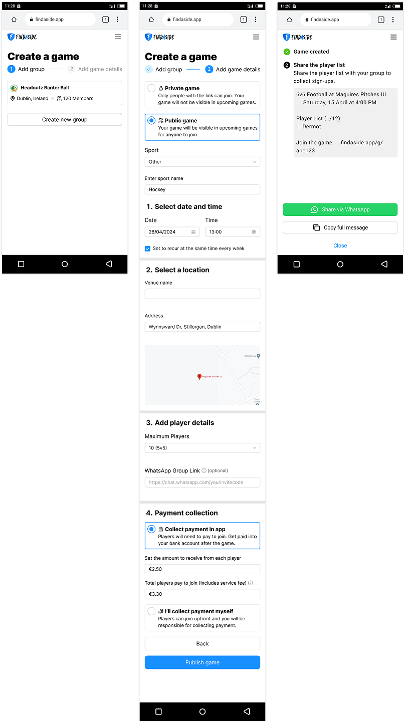 Final solution screens 1