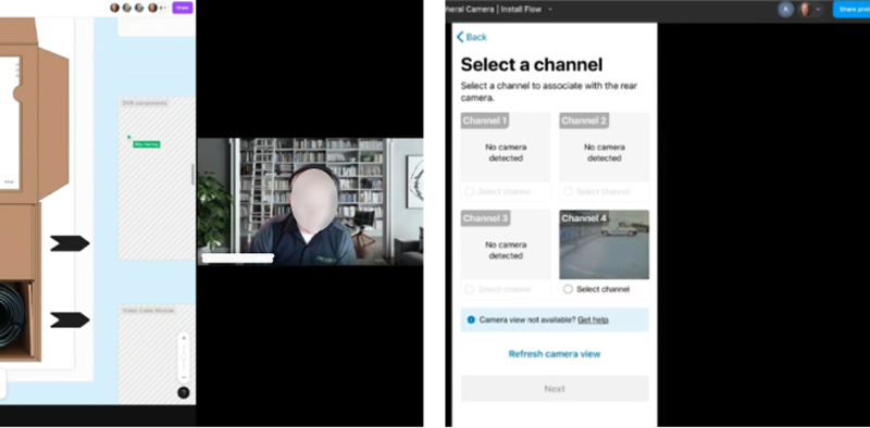 User testing session 1